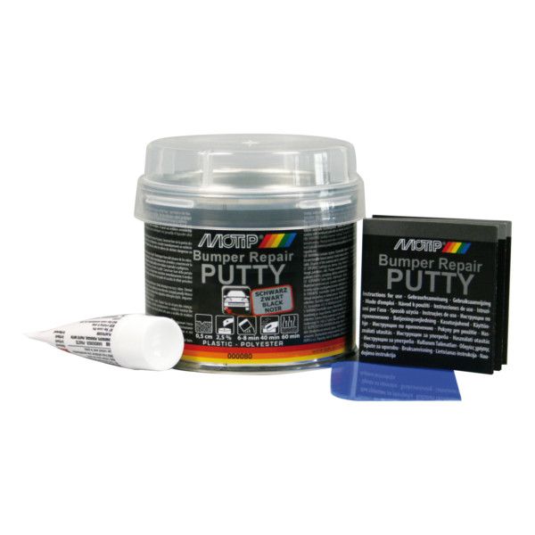 Motip Bumperreparatie Plamuur Zwart 250Gr