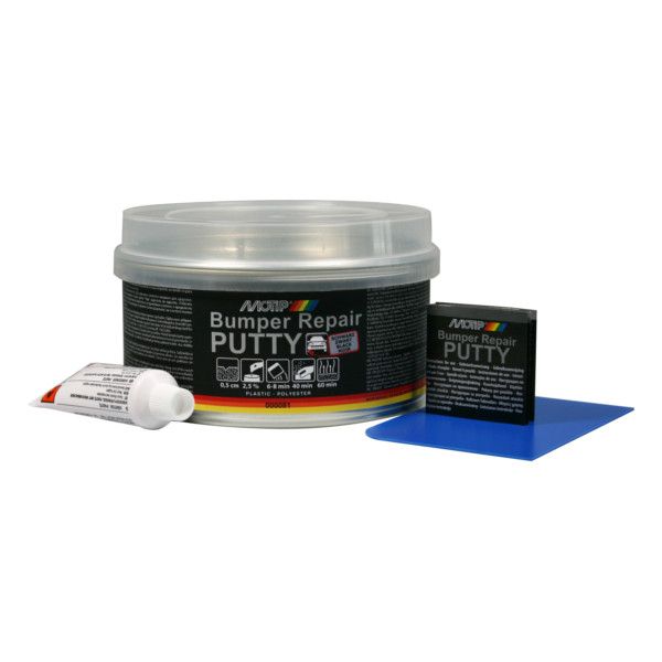 Motip Bumperreparatie Plamuur Zwart 1 Kg