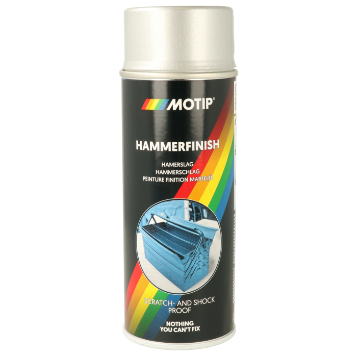 Motip Hamerslag Lak 400ml Zilver 400ml