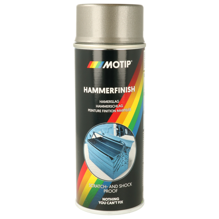 Motip Hamerslag Lak 400ml Grijs 400ml