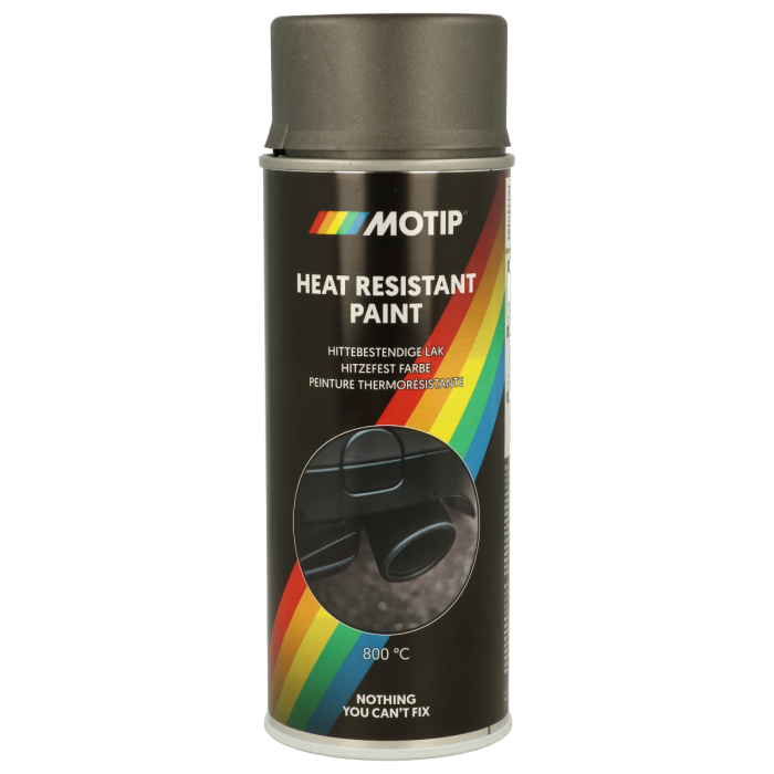Motip Hittebestendige Lak Mat 800°C 400ml Donker Antraciet