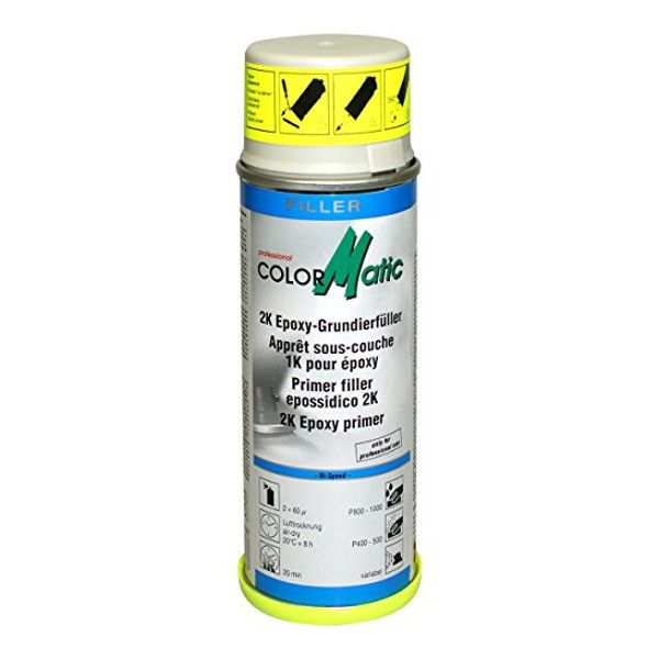 200ml 2K Epoxy Primer Filler Licht Grijs