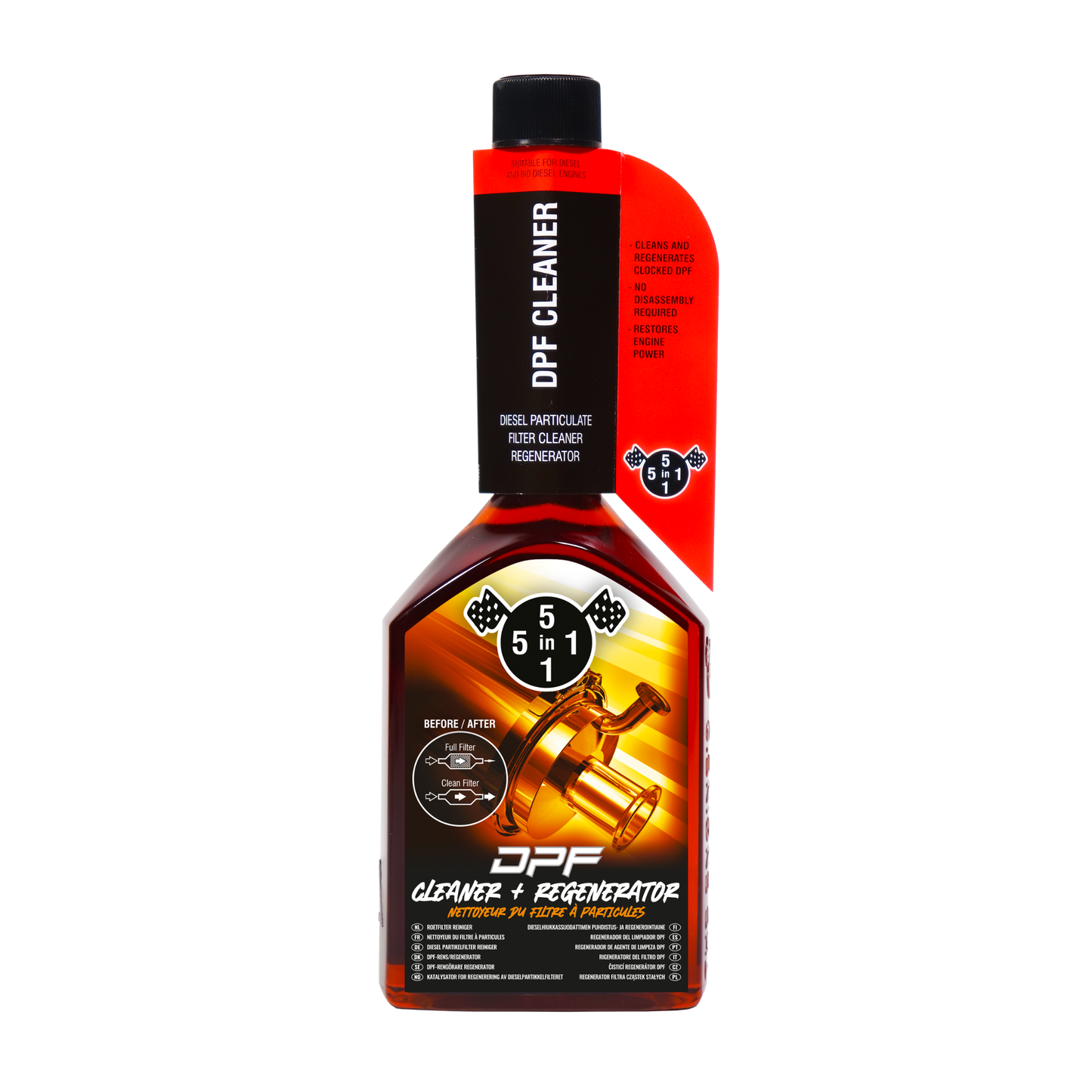 5in1 Roetfilter Reiniger / DPF Cleaner 310ml