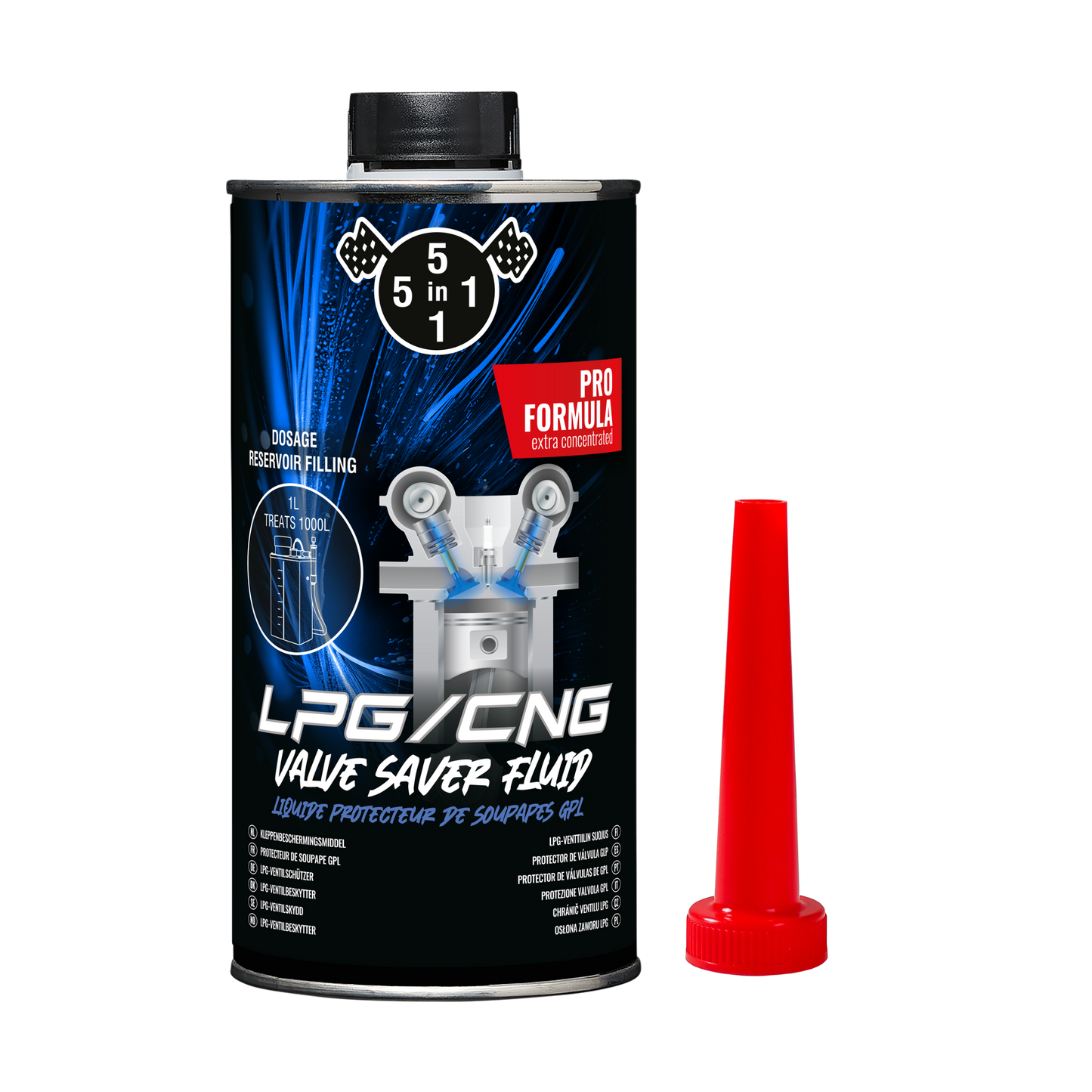 5in1 Klepbeschermingsmiddel / LPG Valve Saver 1ltr