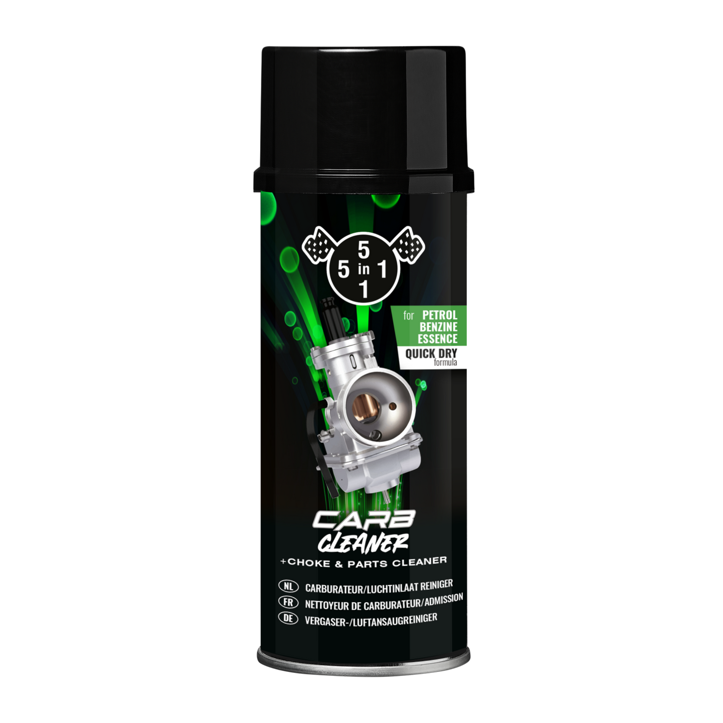 5in1 Carburateur Reiniger / Carb Cleaner Spuitbus 400ml