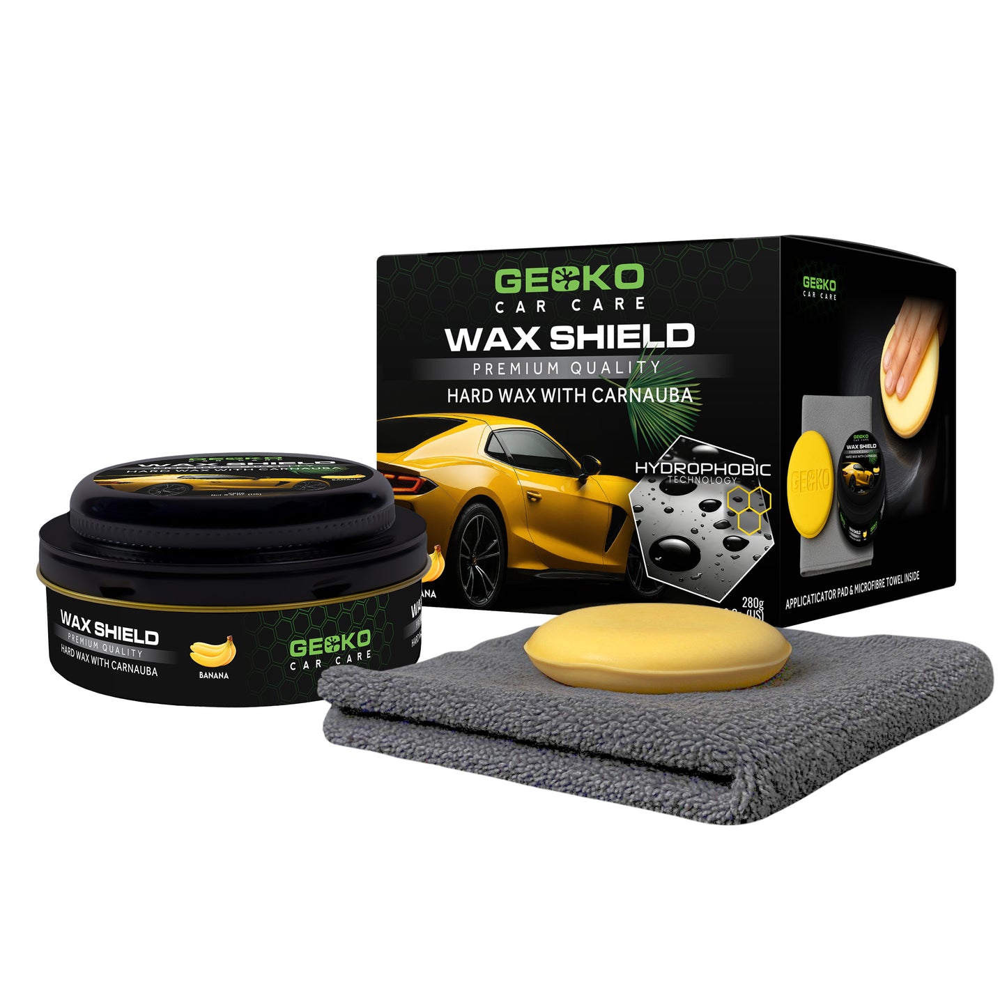 Gecko Wax Shield Carnauba 280gr