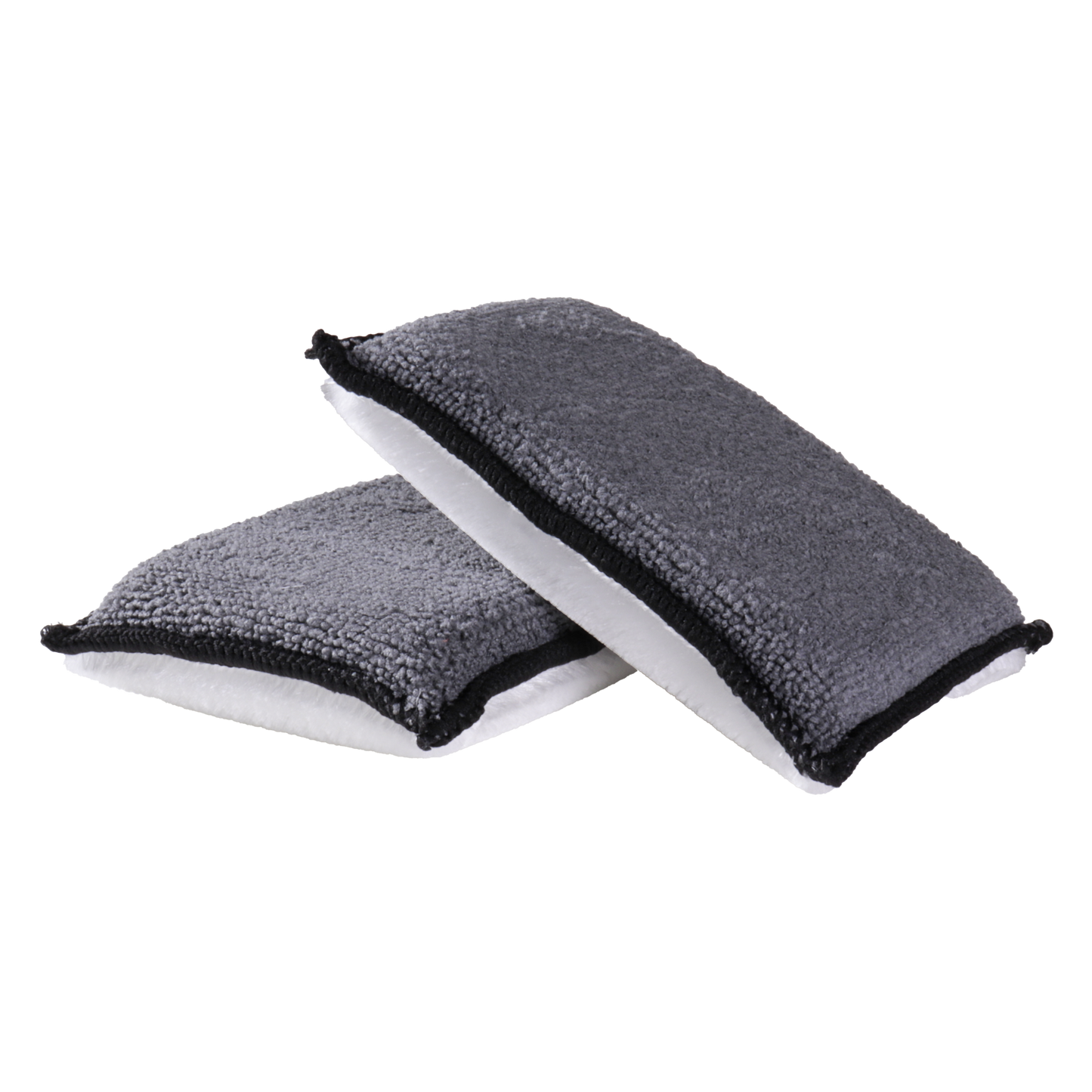 Gecko 2in1 Interieur Microvezel & Fleece Spons 13cm x 9cm x 2,5cm