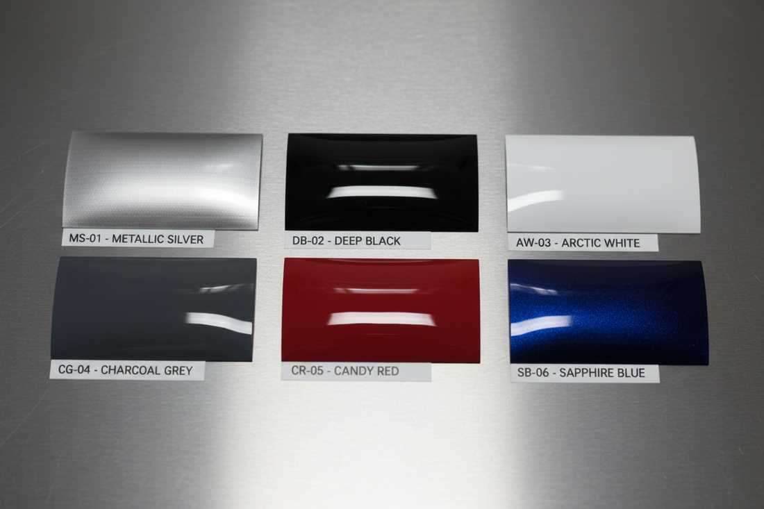 Waar vind ik mijn kleurcode