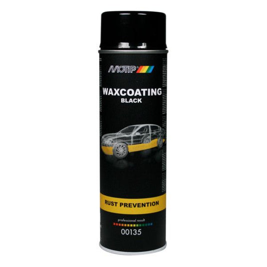 Motip Anti Roest Waxcoating 500ml Zwart