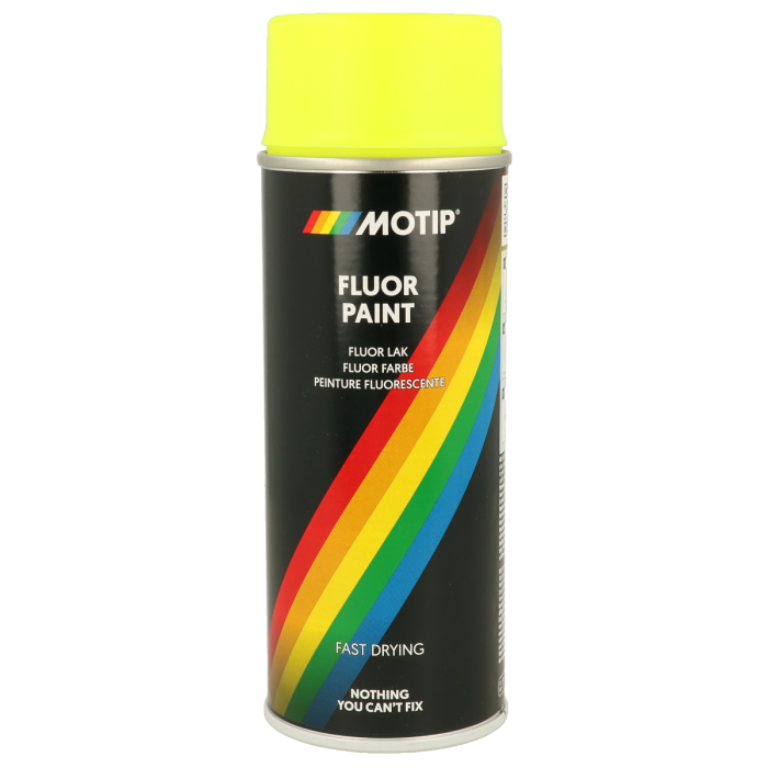 Motip Fluorescerende Lak 400ml Geel