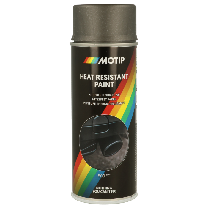 Motip Hittebestendige Lak Mat 800°C 400ml Antraciet