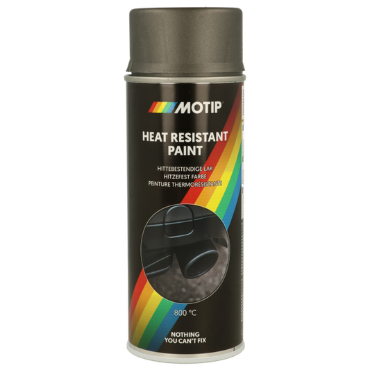 Motip Hittebestendige Lak Mat 800°C 400ml Antraciet