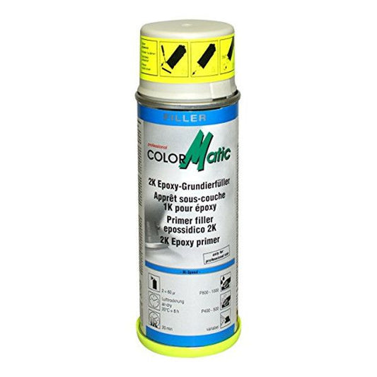 200ml 2K Epoxy Primer Filler Licht Grijs