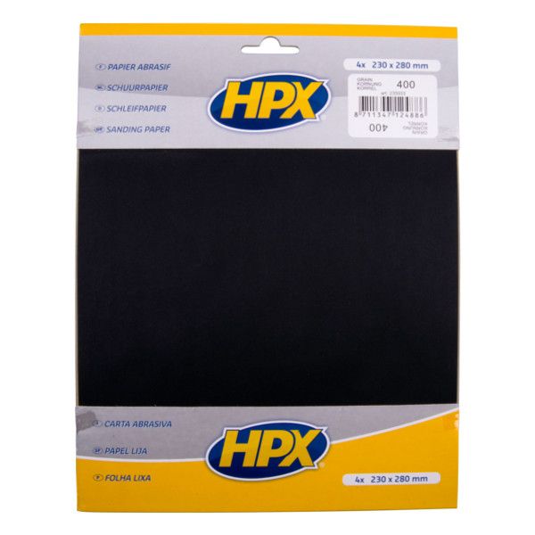 HPX Schuurpapier P400 X 4