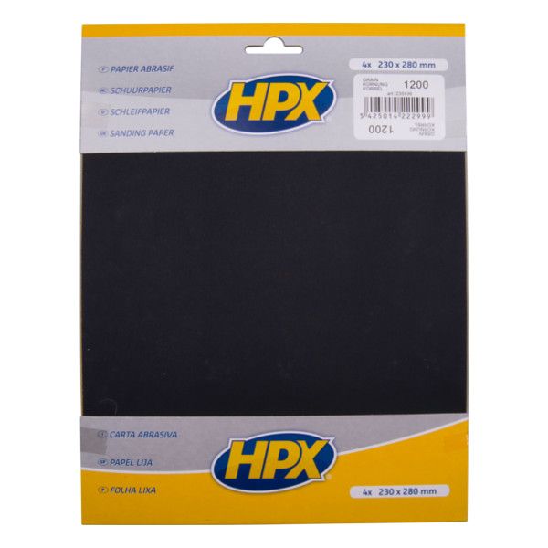 HPX Schuurpapier P1200 X 4