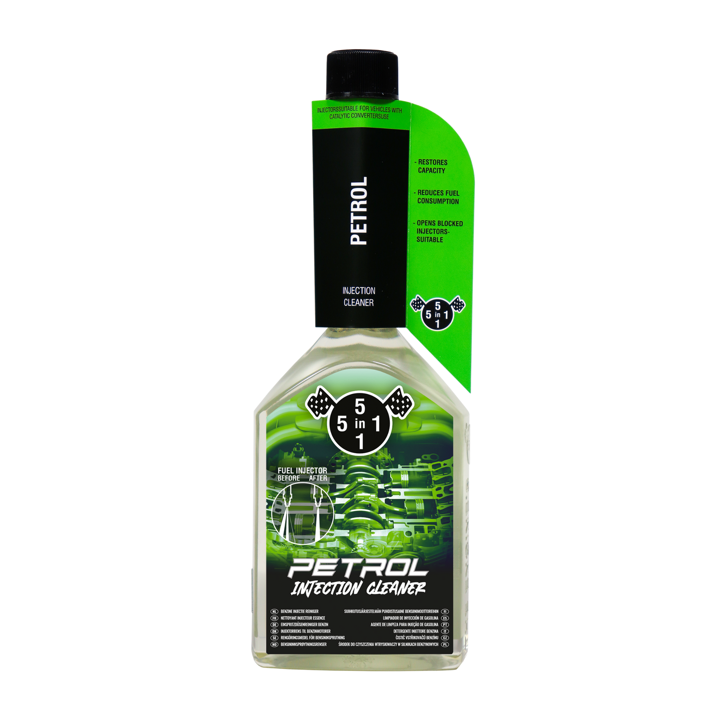 5in1 Injectie Reiniger Benzine 310ml