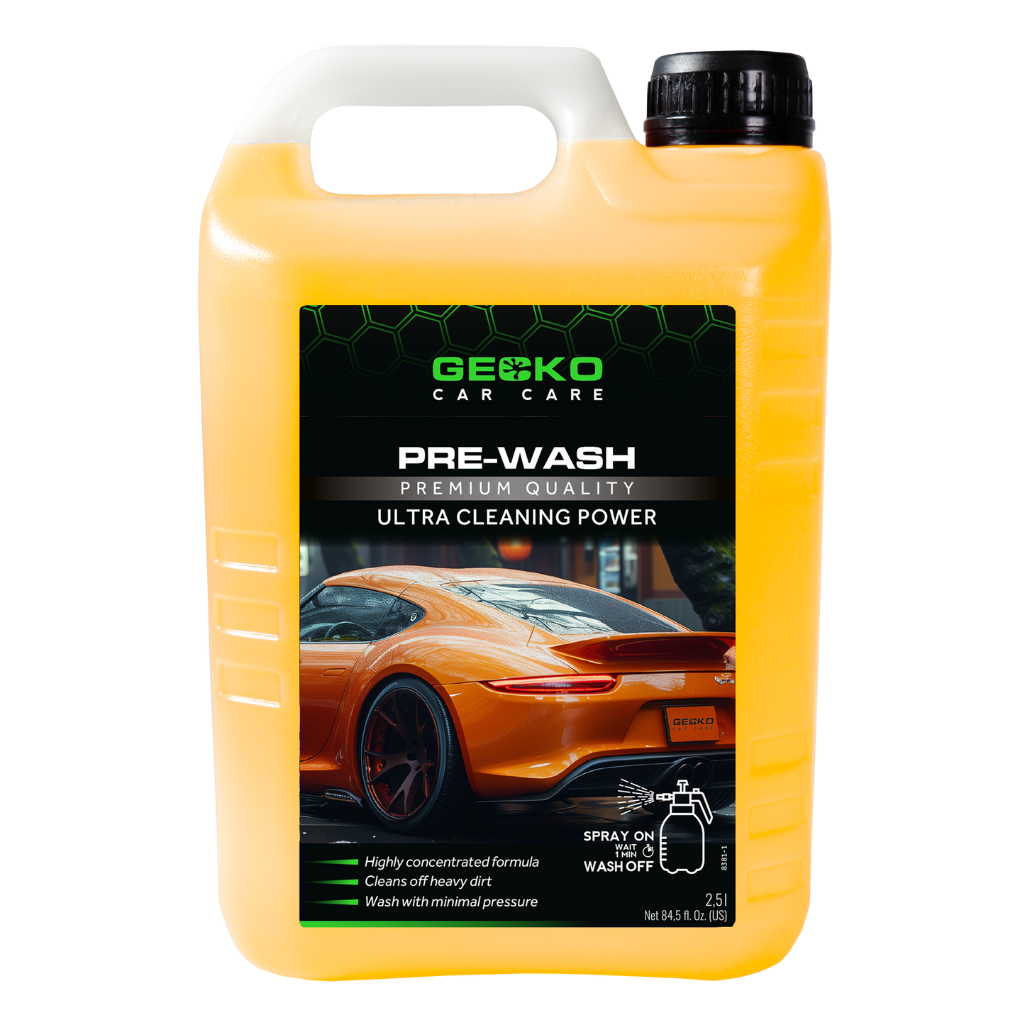 Gecko Pre-Wash 2,5ltr
