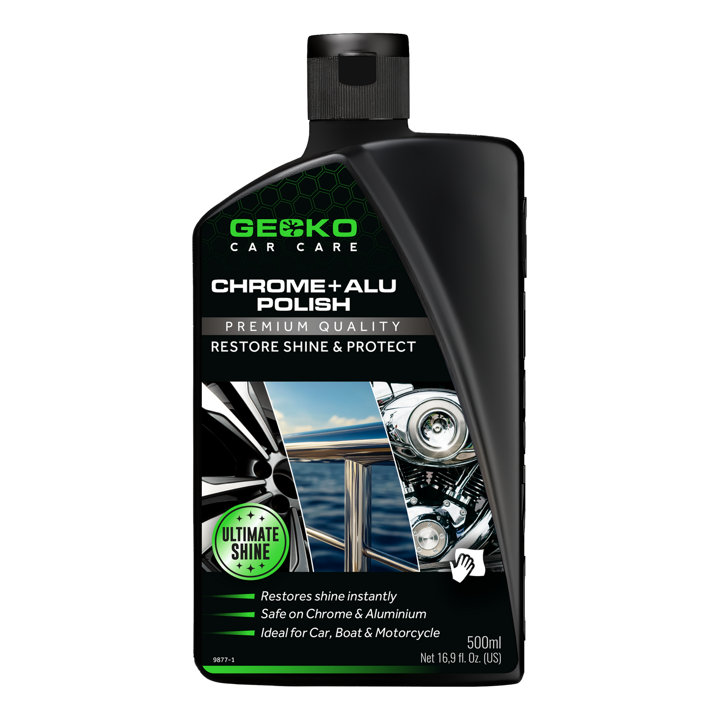 Gecko Alu & Chrome Polish 500ml