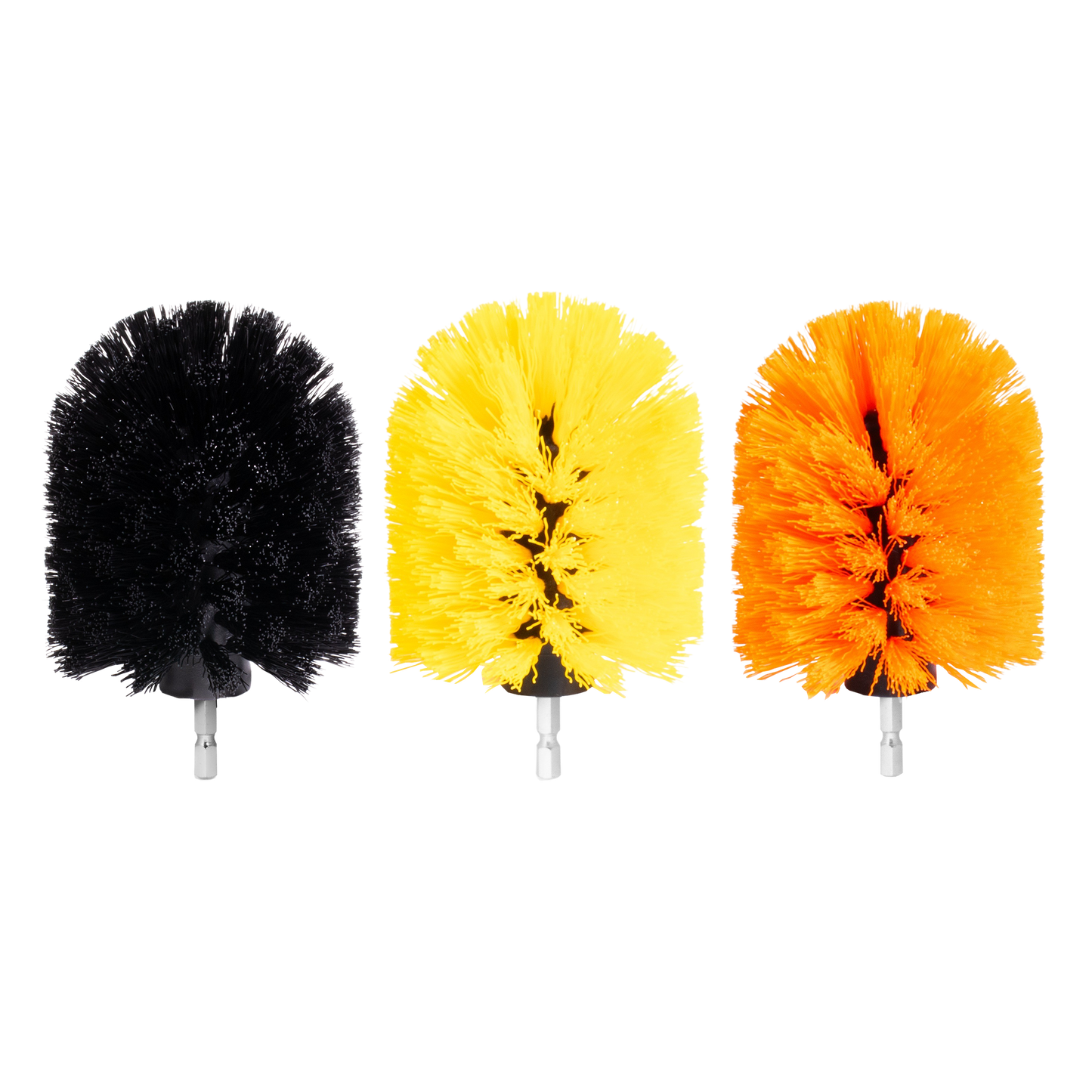 Gecko Boorborstels Rond Zacht / Middel / Hard Set 3st