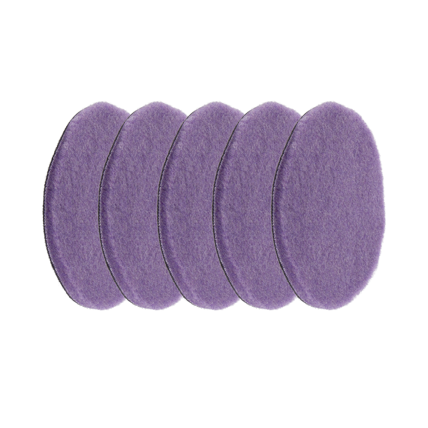 Gecko Foamed Wool Cutting pad 140mm 5st ( Voor Steunplaat 125mm )