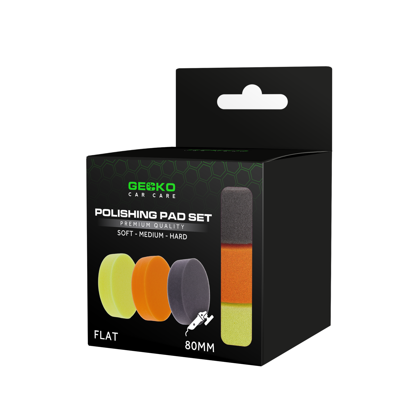 Gecko Poetspads 80mm Set 3st