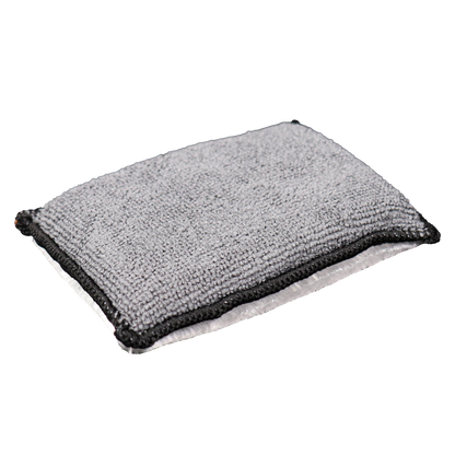 Gecko 2in1 Interieur Microvezel & Fleece Spons 13cm x 9cm x 2,5cm